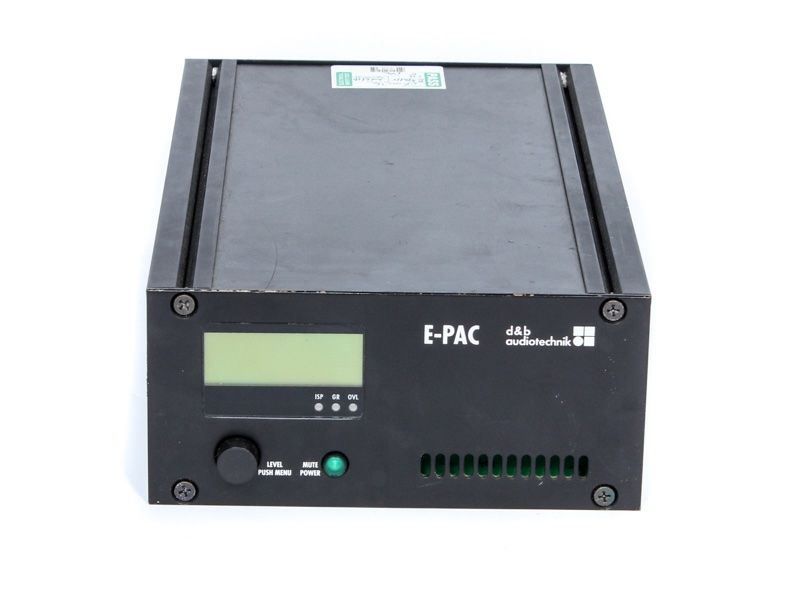 d&b dual EPAC amplifier